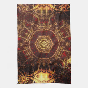 Oriental Rug Kitchen Towel
