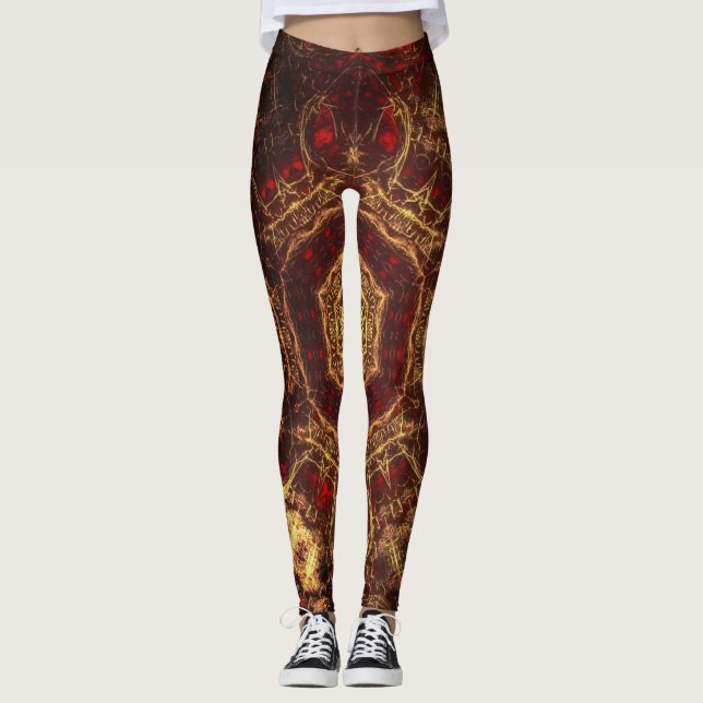 Oriental Rug Leggings (Front)