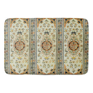 Oriental rug look in light colours