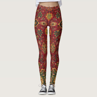 Oriental Rug Pattern Leggings