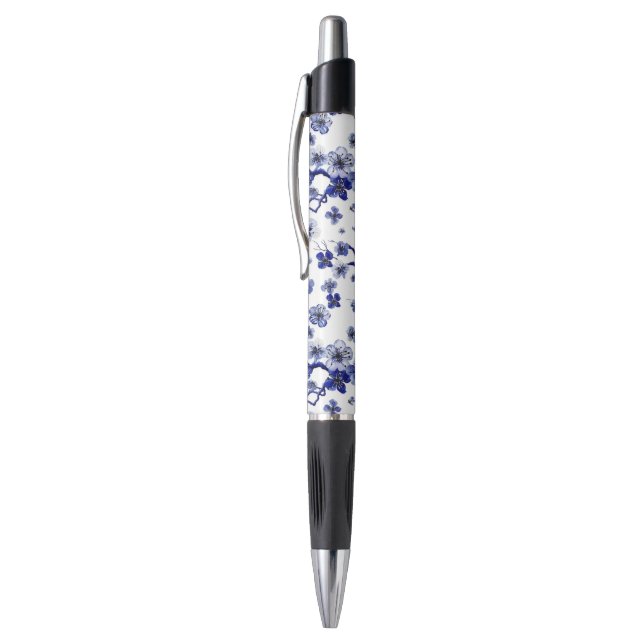 Oriental Sakura Branch Pattern Pen (Top (Vertical))