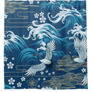 Oriental Sea: Decorative Seamless Pattern.