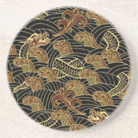 Oriental Sea Dragon Pattern