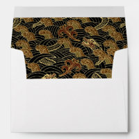 Oriental Sea Dragon Pattern