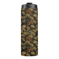 Oriental Sea Dragon Pattern