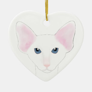Oriental Shorthair Cat Ornament