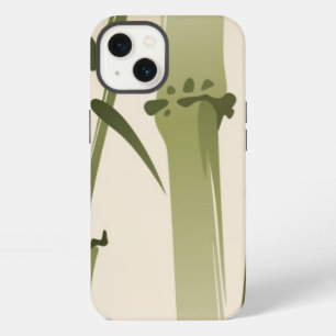 Oriental style painting, bamboo branches 2 iPhone 13 case