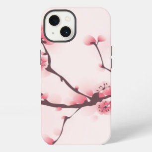 Oriental style painting, cherry blossom iPhone 13 case