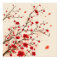 Oriental style painting, plum blossom in spring