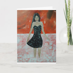 Oriental Sunset Painting by Alfred Fox Card