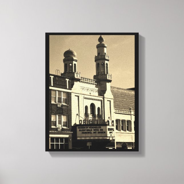 Oriental Theatre Canvas Print (Front)
