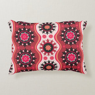 Oriental Traditional: Seamless Ornament Design. Accent Pillow