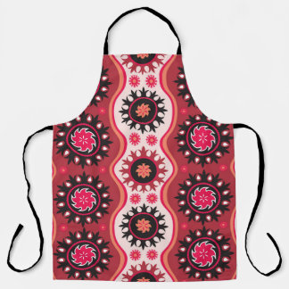 Oriental Traditional: Seamless Ornament Design. Apron