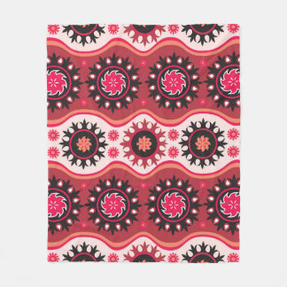 Oriental Traditional: Seamless Ornament Design. Fleece Blanket