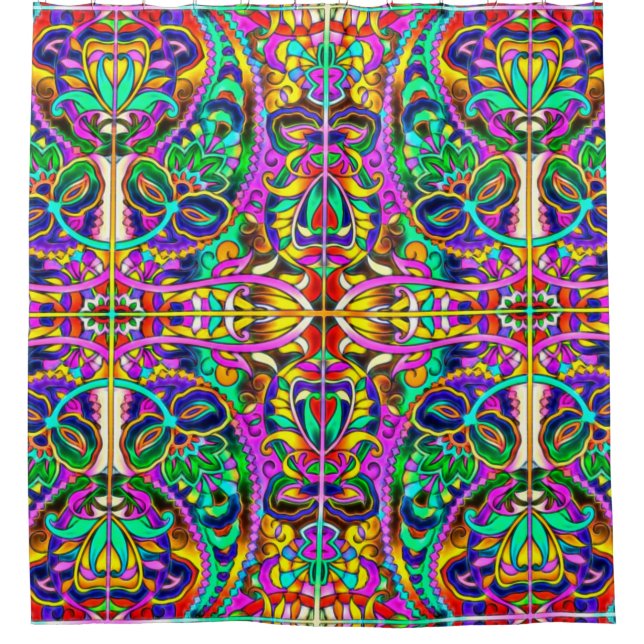 Oriental Watercolor Pattern III + your ideas (Front)
