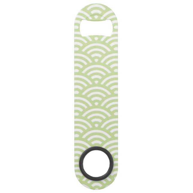 Oriental wave background bar key (Front)