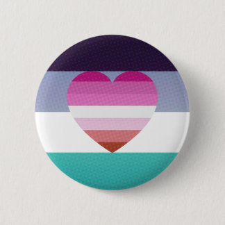 oriented aroace lesbian pride button