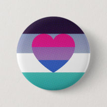 oriented bi aroace pride button