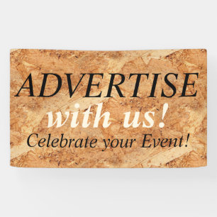 oriented strand board - OSB seamless pattern Banner