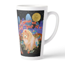 ORIGAMI AUTUMN Chow mug wraparound design