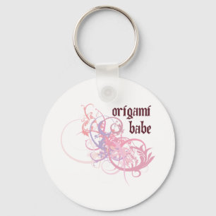 Origami Babe Keychain