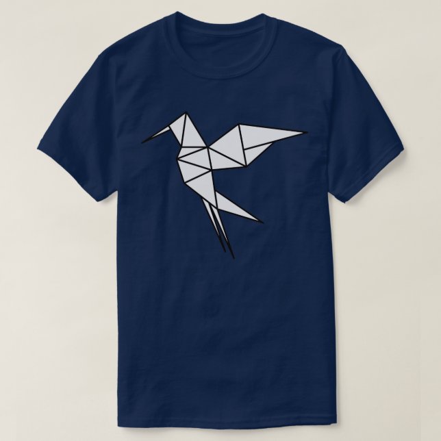 Origami bird (1) T-Shirt (Design Front)