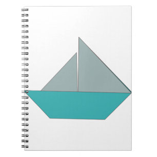 Origami Boat Notebook