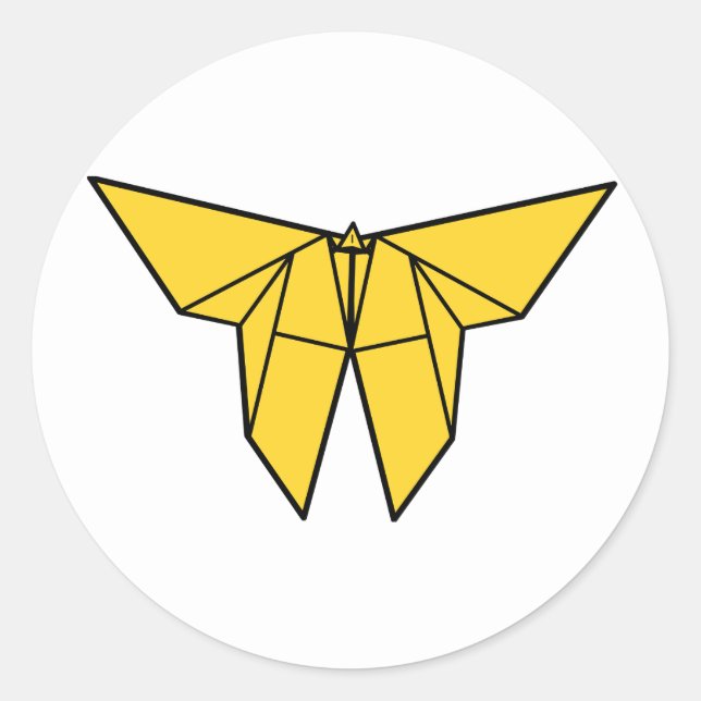 Origami Butterfly Stickers (Front)