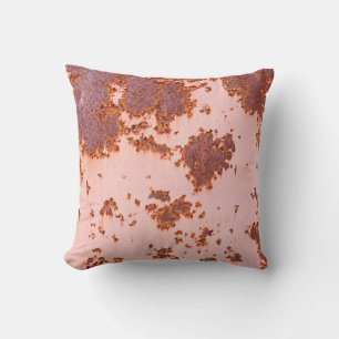 Origami candy pile, pink sweet background. throw pillow