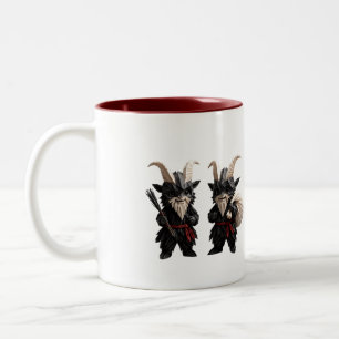 Origami Chibi Krampus Duo Mug