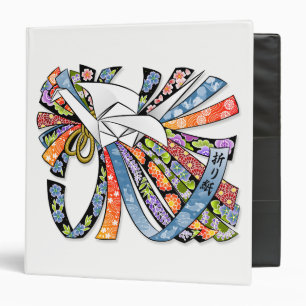 Origami Crane Japanese Paper Good Luck Noshi 折 Binder