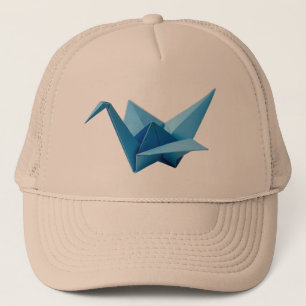 Origami Crane Trucker Hat