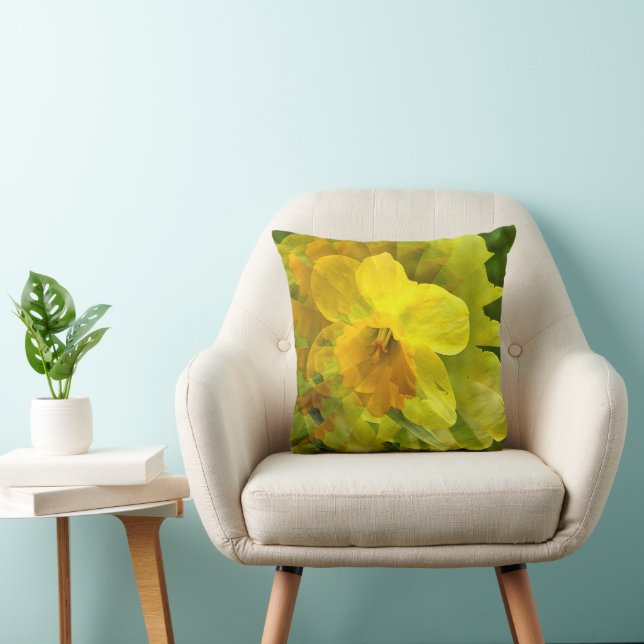 Origami Daffodil...... Throw Pillow (Chair)