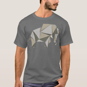 Origami Elephant T-Shirt