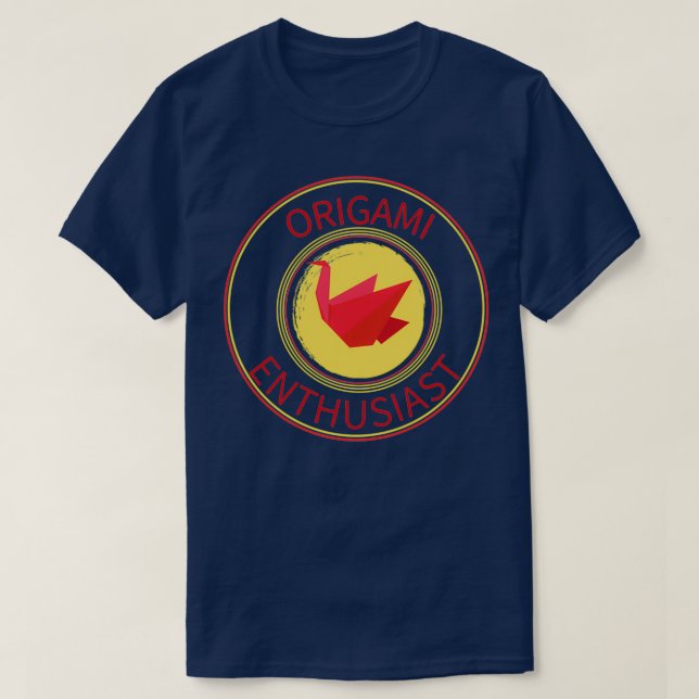 Origami enthusiast design T-Shirt (Design Front)