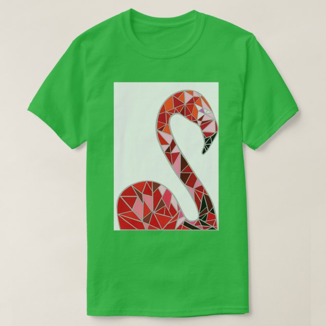 origami flamingo 6 T-Shirt (Design Front)