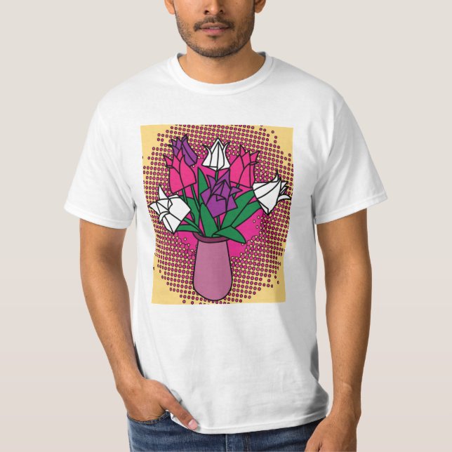 Origami Foldable Paper Art T-Shirt (Front)