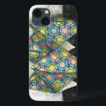 Origami Fortune Teller on Geometric Paper iPhone 13 Case<br><div class="desc">An old school origami fortune teller created with geometric paper. A Chariklia Zarris original,  it is part of a series she has done with different origami shapes. Buy it today,  and check out the rest of the collection!</div>