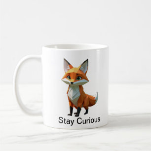 Origami fox mug