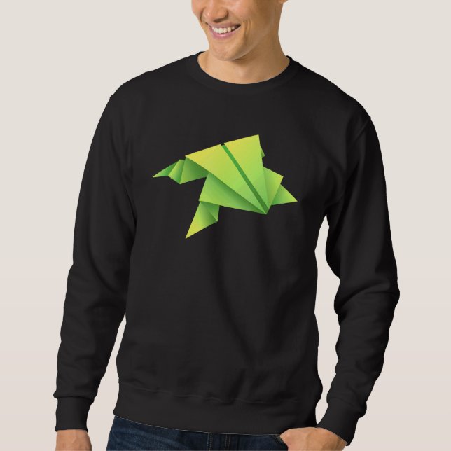 Origami Frog Sweatshirt (Front)