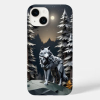 Origami Grey Wolf