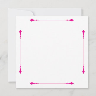 Origami Kaleidoscope Invitation