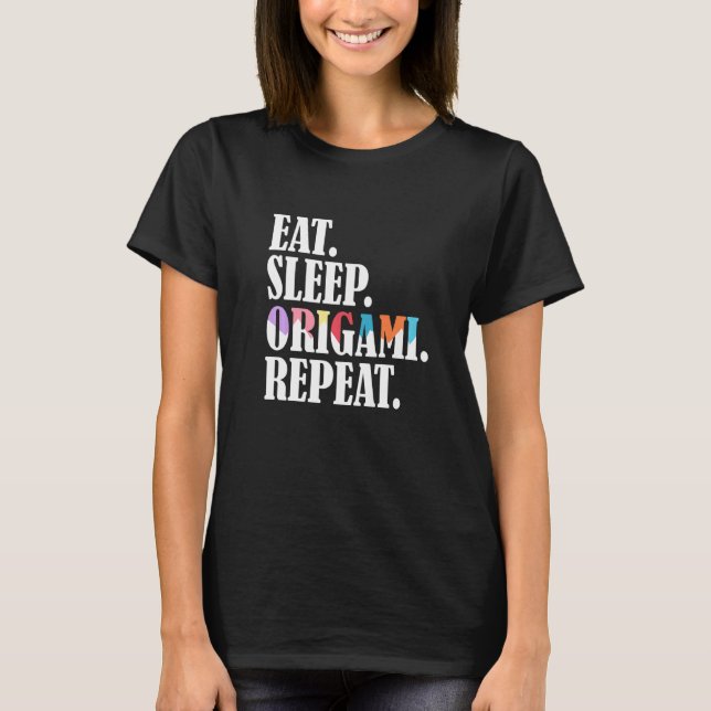 Origami Paper Folding Master  1 T-Shirt (Front)