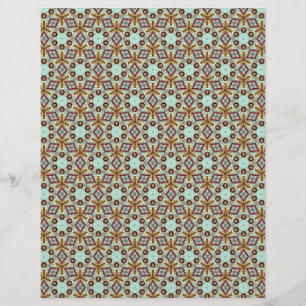 Origami Paper Tan Blue Customizable Hobby Art