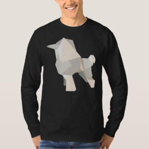 Origami Poodle T-Shirt
