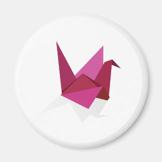 origami swan magnet