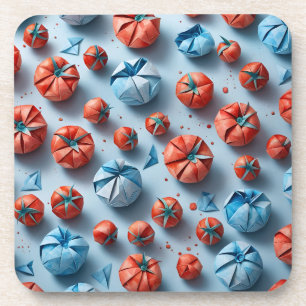 Origami Tomatoes Coaster