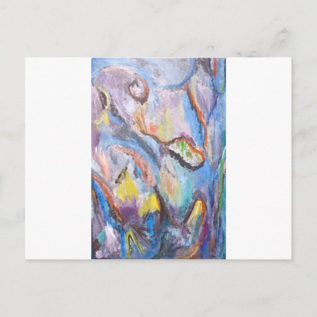 Origin of Species (abstract expressionism) Postcard (Front)