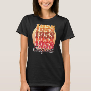 Original 1958 For Men and Women Born in 1958 T-Shirt