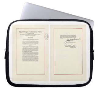 ORIGINAL 25th Amendment U.S. Constitution Laptop Sleeve